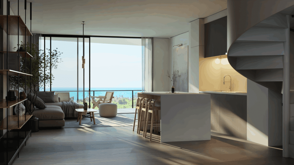 Apartamento en Makai Residences Cap Cana con diseño moderno y vistas al mar Caribe